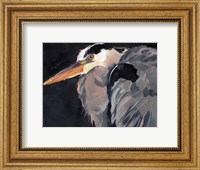 Framed Great Heron II