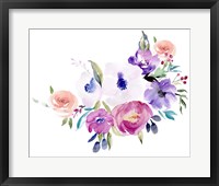 Watercolor Anemone I Framed Print