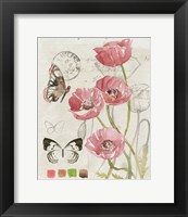 Framed Field Notes Florals I