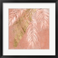 Golden Palms I Framed Print