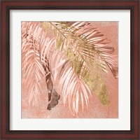Framed Golden Palms II