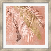 Framed Golden Palms II