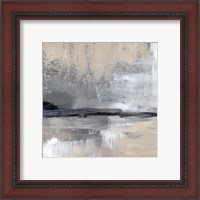 Framed 'Dusk Reflections III' border=