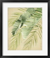 Framed Banana Palms II