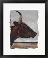 Cattle View II Framed Print