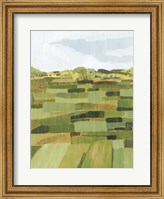 Framed Woven Pasture II