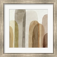 Framed Desert Watercolor Arches II