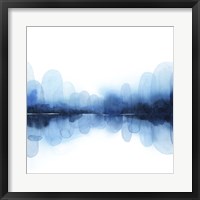 Framed Ultramarine Mirror I