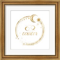 Framed Gilded Astrology IV