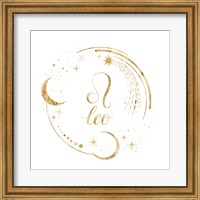 Framed Gilded Astrology V