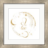 Framed Gilded Astrology V