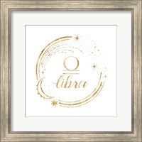 Framed Gilded Astrology VII