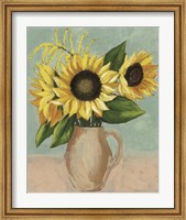 Framed Sunflower Afternoon II