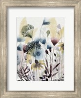 Framed Watercolor Wildflower I