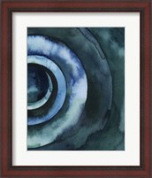 Framed Cobalt Vortex II