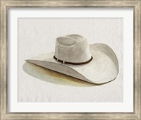 Framed Cowboy Hat II