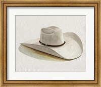 Framed Cowboy Hat II