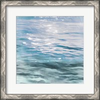 Framed 'Shimmering Waters I' border=
