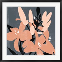 Framed Mod Lilies II