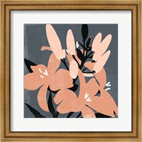 Framed Mod Lilies II