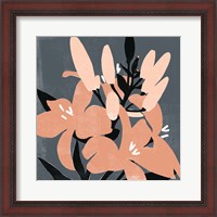 Framed Mod Lilies II