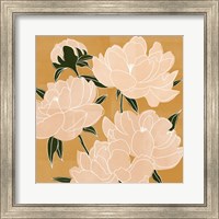 Framed Modern Peonies I