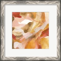 Framed 'Sunset Marble II' border=