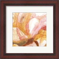 Framed 'Sunset Marble IV' border=