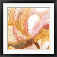 Framed 'Sunset Marble IV' border=