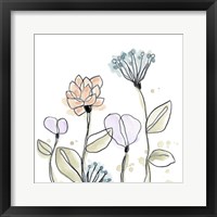 Spindle Blossoms V Framed Print