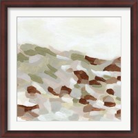 Framed Hillside Mosaic I