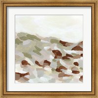 Framed Hillside Mosaic I