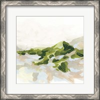 Framed 'Emerald Hills II' border=