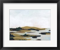 Wooded Inlet I Framed Print