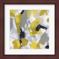 Framed Citron Confetti I
