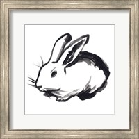 Framed Winter Rabbit II