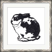Framed Winter Rabbit IV