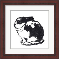 Framed Winter Rabbit IV