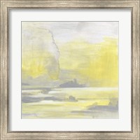 Framed Citron Shore II