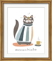 Framed Coffee Cats I