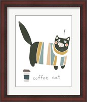 Framed Coffee Cats III