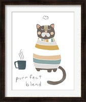 Framed Coffee Cats IV
