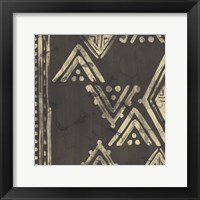 Framed 'Bazaar Tapestry I' border=