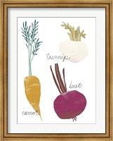 Framed Simple Veggies I