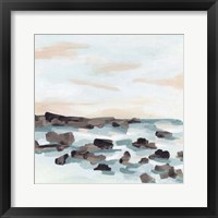 Framed 'Coastal Shoals I' border=