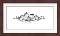 Framed Citadel Sketch I