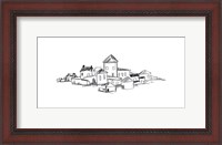 Framed Citadel Sketch II