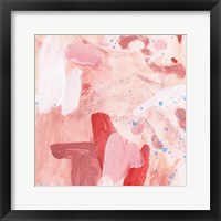 Framed 'Pink Sky II' border=