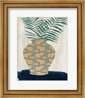 Framed 'Palm Branches II' border=