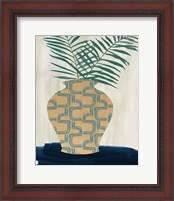 Framed 'Palm Branches II' border=